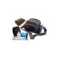 Optima kit for Panasonic Lumix DMC-FZ1000, Fototasche50, battery BLC12 compatible, cleaning kit (electronics)