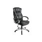 TecTake® luxury executive chair incl. Reinforced padding (Office supplies & stationery)