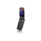 Samsung SGH-C270 mobile phone Red (Electronics)