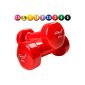 Vinyl Dumbbell Pair - 0.5 kg to 5 kg OTHER COLOURS AND WEIGHT SELECTION (Divers)