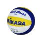 Mikasa Mini Volleyball Beach VX 3.5, blue - yellow - white, 15 cm diameter (equipment)