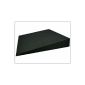 An orthopedic wedge pillow 100% cotton cover!  - Color: black - cushion seat cushion seat cushion wedge cushion seat wedge * Top quality for a top price * (Personal Care)