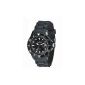 Madison New York unisex wristwatch Candy Time Analog Silicone Black U4167A2 (clock)