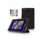 IVSO Slim Smart Cover Case for ASUS VivoTab Note 8 (M80TA) Windows 8.1 Tablet (Black) (Electronics)