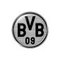 3D LOGO CAR STICKERS STICKERS BORUSSIA DORTMUND BVB Silver (Misc.)