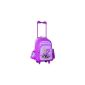 Stefano kids travel trolley for girls, pink (Luggage)