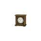 Seiko Unisex analog table clock wooden brown QXW237B (household goods)