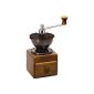 a hand mill or expensive coffee