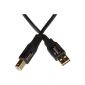 AmazonBasics USB 2.0 Cable A male to B male 3 m (Personal Computers)