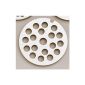 Westmark 14822250 perforated disc for meat grinder, size 5, 8 mm