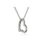 Dew ladies' necklace with heart pendant 925 sterling silver 46cm 90C0HP (jewelry)