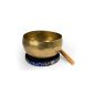 Nepal singing bowl with accessories produced 500-600 grams, hand-hammered singing bowl using traditional methods -1058-L (Electronics)