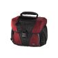 Hama Rexton 140 SLR Camera Equipment Bag, black / red (Accessories)