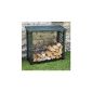 KHW 40903 Firewood storage, green (garden products)