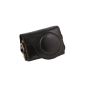 Tarion OS02196 PU Leather Case Set for Canon PowerShot S110 black (Accessories)