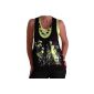 Brand eyecatch - Graphic Design Printing Neon Fashion Top with pearls (Textiles)