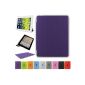 BESDATA® Apple iPad Polyurethane Smart Cover for iPad 2/3/4 - Purple - PT2605 (Electronics)