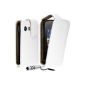 Cover bottom case shell slip for Samsung Galaxy Y S5360 white + mini stylus (Electronics)