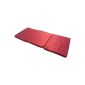 Folding mattress folding mattress mattress color red