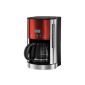 Russell Hobbs 18626-56 Digital Jewels Glass Coffee ruby-red (household goods)