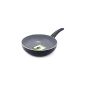 GreenPan Siena 3D 28cm Open Stir Fry / Wok - Fish and Vegetables CW000131-004 (household goods)