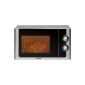 Bomann MWG 2210U CB substructure microwave / 800 watts / 1000 watts grill / oven 20 L / 5 power levels / silver (Misc.)