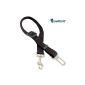 Dogs adapter for car seat belt.  Car Dog Belt adjustable from 45 to 70 cm (Misc.)