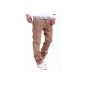 MT mens jeans, thick seam, chino pants style, Beige R-122 (Textiles)