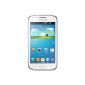 Samsung Galaxy Ace 3 Smartphone (10.2 cm (4 inches) touch screen, dual-core, 1.2GHz, 1GB RAM, 5 megapixel camera, Android 4.2) White (Electronics)