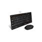 Advance - CLS-SLIM-BK - Wireless Combo Kit Wireless Keyboard and Mouse - QWERTY - Black (Personal Computers)