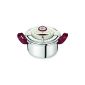Seb Clipso Pressure Cooker P4411406 + Accuracy 8 L - Programmable Timer - Effortless opening - Fold down handles - All heat sources including induction (Housewares)