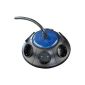 Revolt round 6-way power socket with mains filter and surge protection (electronic)