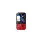 BlackBerry Q5 Smartphone (7.84 cm (3.1 inch) display, QWERTY keyboard, 5 MP camera, 8 GB of internal memory, NFC, BlackBerry OS 10.1) Red (Electronics)