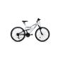 DHS mountain bike 26 inches / Creative /, MTB, 18 transitional, full suspension, tires cleats, model 2014 (Equipment)