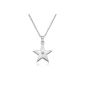 Lily & Lotty Zilla necklace silver diamond 41 cm + 6 cm extension (jewelry)
