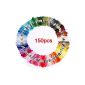 SODIAL (R) 150 skeins of multicolored yarn for cross stitch embroidery (Miscellaneous)