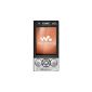 Sony Ericsson W705 Cell Phone (WiFi, 4GB memory card, FM radio, HSUPA) Midnight Silver (Electronics)