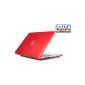 Red mCover Protection cover for Macbook Pro 13.3 