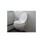 Raised toilet seat toilet seat toilet seat 10 cm with lid Relaxon Basic * Top quality for a top price *