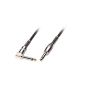 Lindy cable Jack 6.3 mm to 6.3 mm angled Jack 6m Black (Electronics)