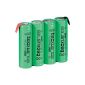 Tecxus Rechargeable Ni-MH AA Format 4.8 V / 2100 mAh Pack of 4 (Germany Import) (Accessory)