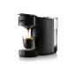 Philips Senseo HD7884 / 60 Up Kaffeepadmaschine, direct start function, black (household goods)