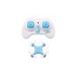 LEORX CX-10 Super Mini RC Quadcopter 2.4GHz 4 channel gyroscope 6 Drone UFO RTF axes with LED (Blue) (Electronics)