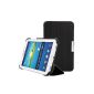 iHarbort® Samsung Galaxy Tab 3 7.0 Protector Case - Premium Leather Case Skin Case Cover For Samsung Galaxy Tab 3 7.0 inch T210 T211 P3200 P3210 Case Holder Black (Electronics)