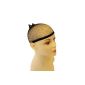 Hairnet, black, wig support.  (HNS) (Health and Beauty)