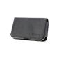 HSINI horizontal case cowhide leather with belt clip for Samsung Galaxy N7100 / N9005 / Rating 2/3 (Accessory)