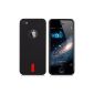Vau Soft Grip Black - Premium silicone case, protective case for Apple iPhone 5 & iPhone 5S (Electronics)