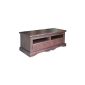 DELHI Lowboard with 2 drawers colonial / solid wood pine
