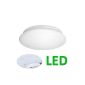 LE 24W Ø41cm LED ceiling light, replace 50 Watt fluorescent tube, 2000lm, neutral white general ceiling lighting in the living room, bedroom