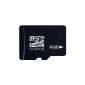 Platinum Micro SDHC 8GB Class 6 Memory Card (optional)